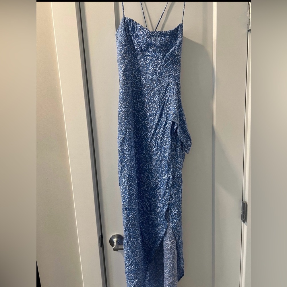 Zara Blue Maxi Dress